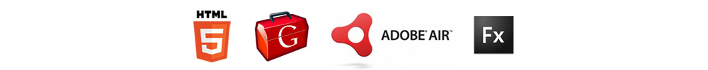 Adobe FLEX - Adobe AIR - HTML 5 - Javascript - Adobe Flash